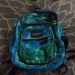 JANSPORT tie dye bookbag